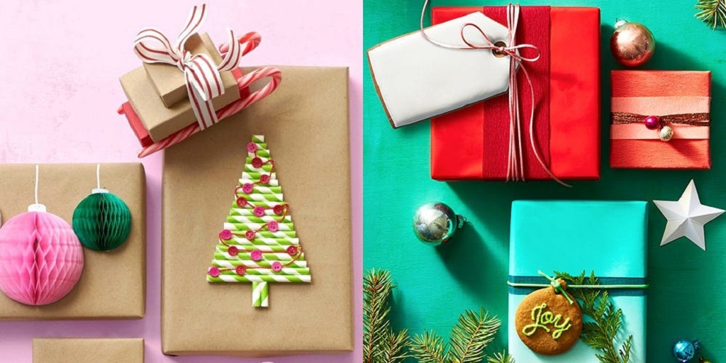 How do you wrap a gift in a unique way