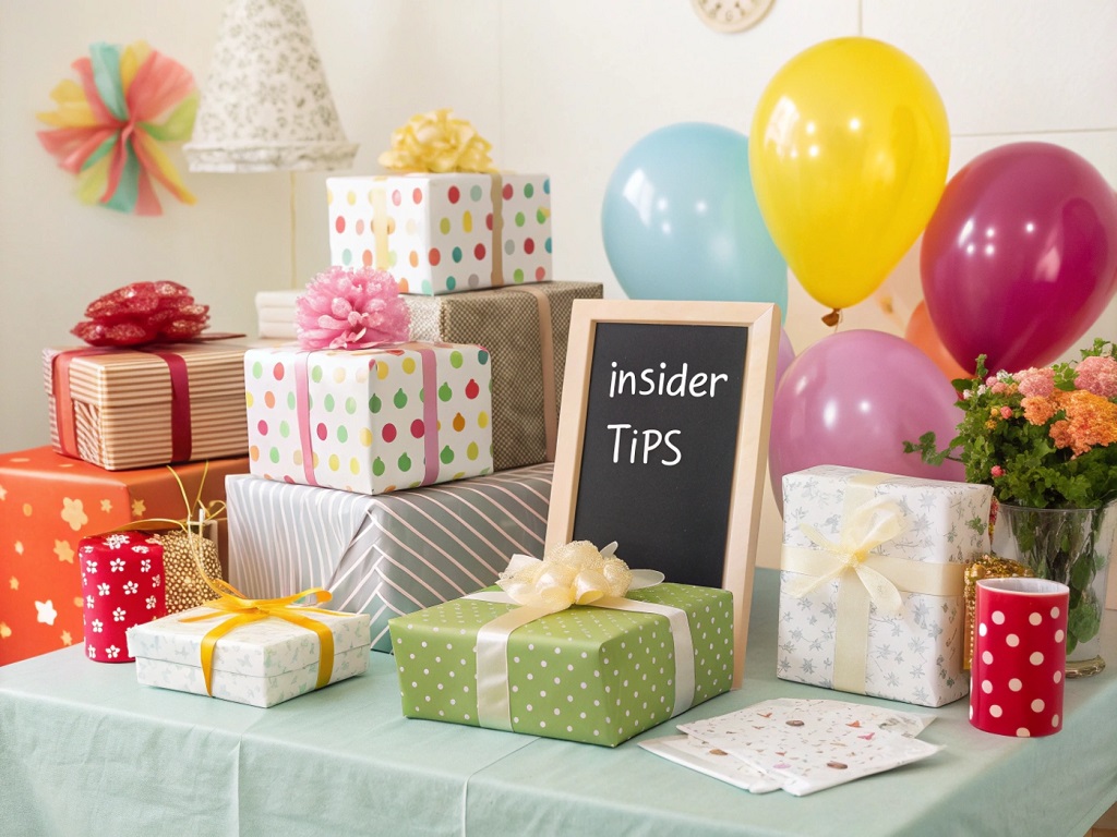 Birthday party gift ideas and insider tips