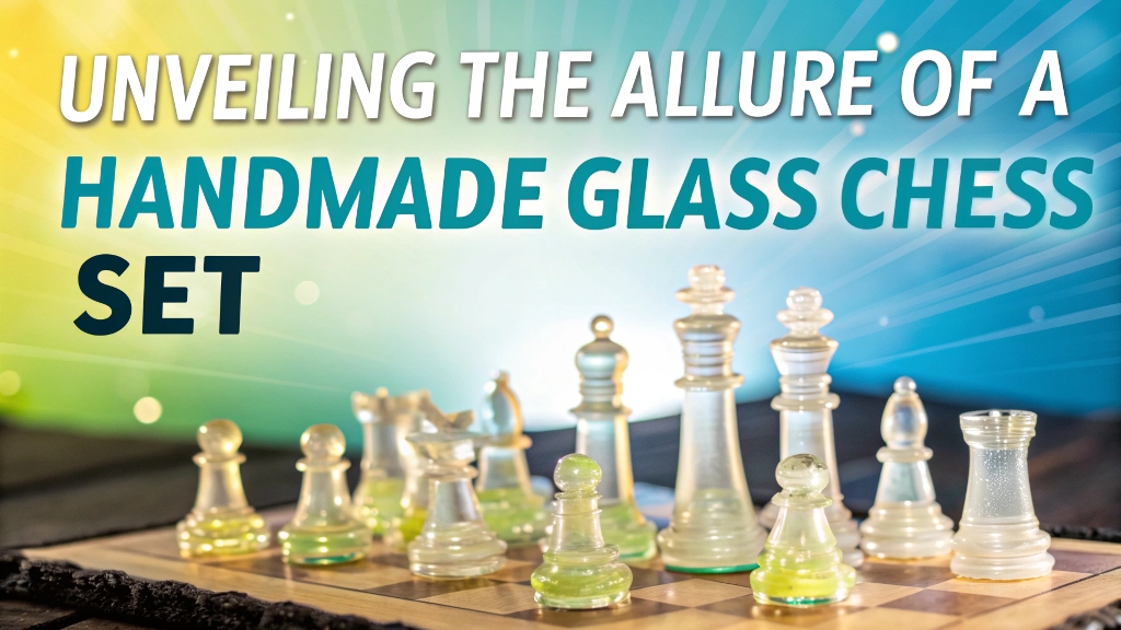 The Ultimate Gift: Unveiling the Allure of a Handmade Glass Chess Set