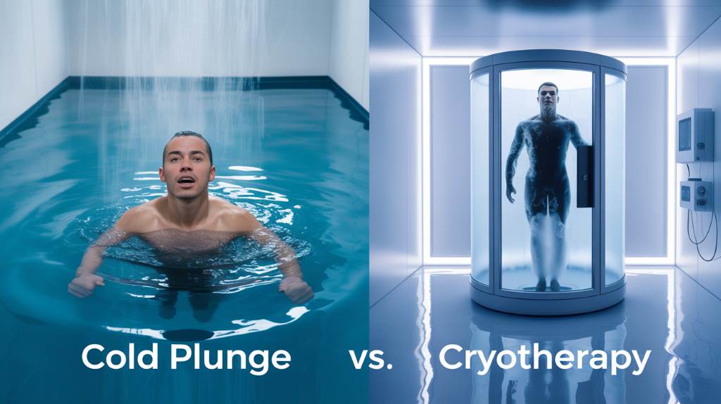Cold Plunge vs. Cryotherapy