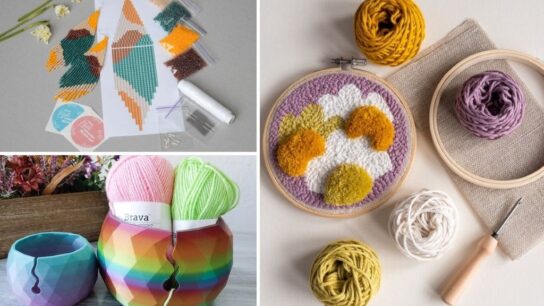 Collection of creative gift ideas for teens who enjoy art, crafts, and DIY projects