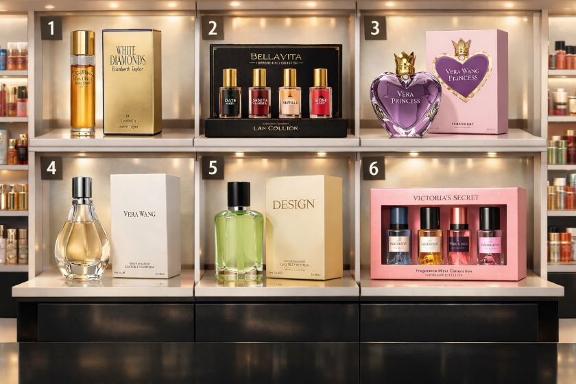Affordable women’s perfume showdown 2026 featuring popular long-lasting fragrances