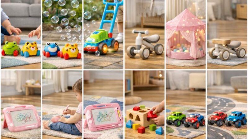 Best Affordable Toddler Toys 2026: Educational, ride-on, and fun gift ideas for babies and toddlers ages 1–3.