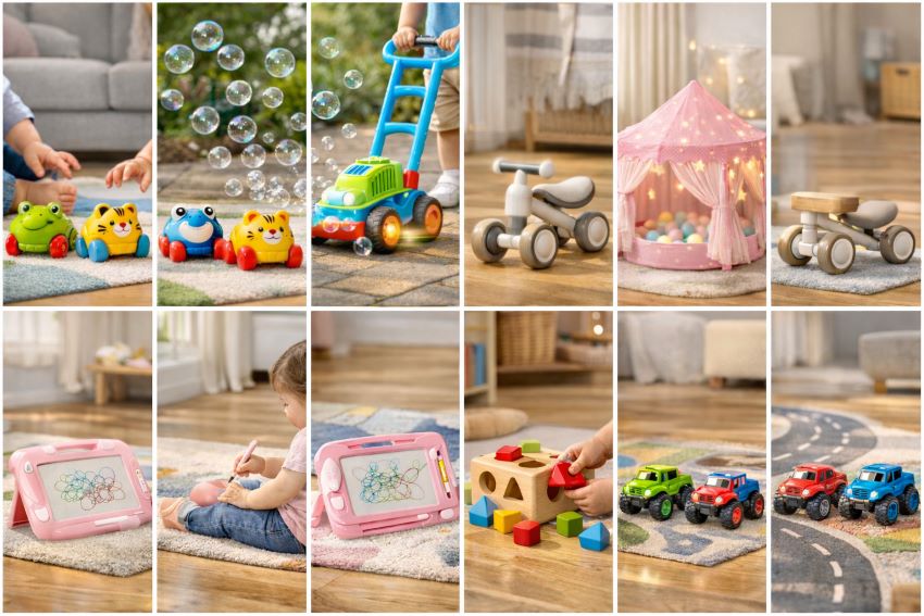 Best Affordable Toddler Toys 2026: Educational, ride-on, and fun gift ideas for babies and toddlers ages 1–3.