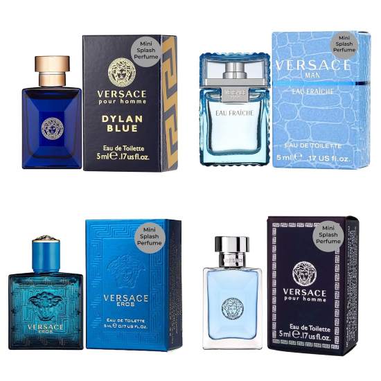 Versace Cologne for Men Mini Sampler Set