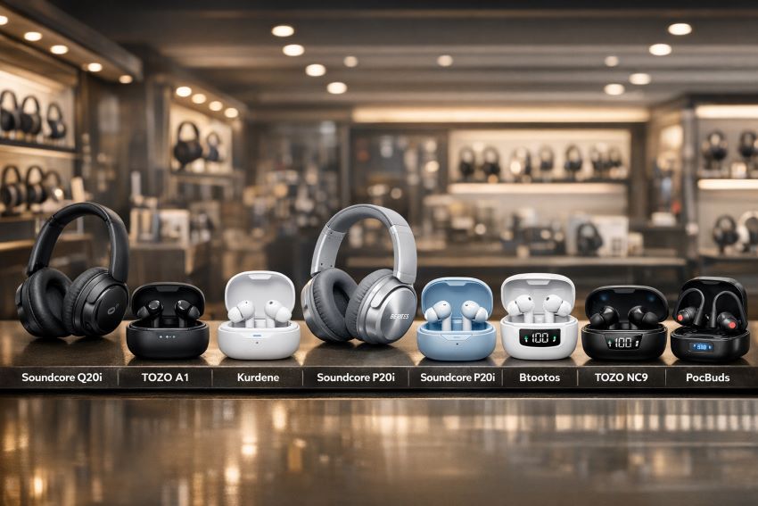 Best affordable wireless headphones in California (2026), comparing sound quality, noise canceling, and battery life