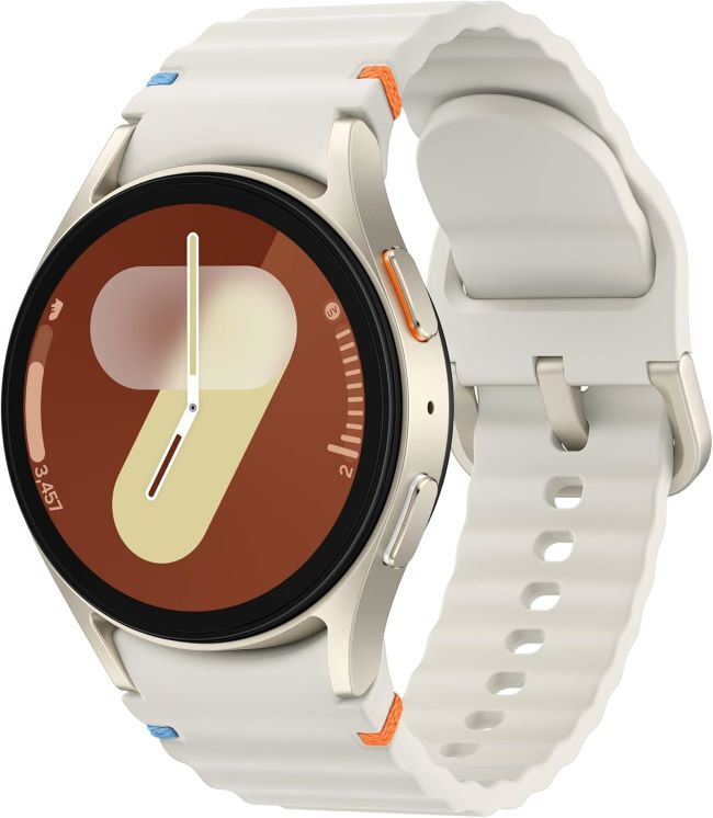 Samsung Galaxy Watch 7 Bluetooth smartwatch with AI health insights, heart rate monitoring, and sleep tracking features