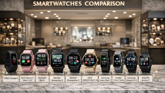 Best affordable smartwatches in Florida for health tracking showing sleep, heart rate, and GPS monitoring features
