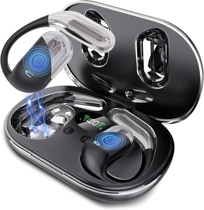 Paekole AI translation earbuds with real-time two-way language support for travel, calls, and music playback