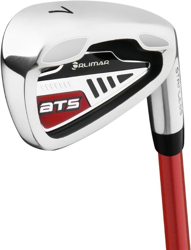 Orlimar ATS junior golf clubs set for boys aged 9–12, designed for beginners learning control, swing, and fundamentals