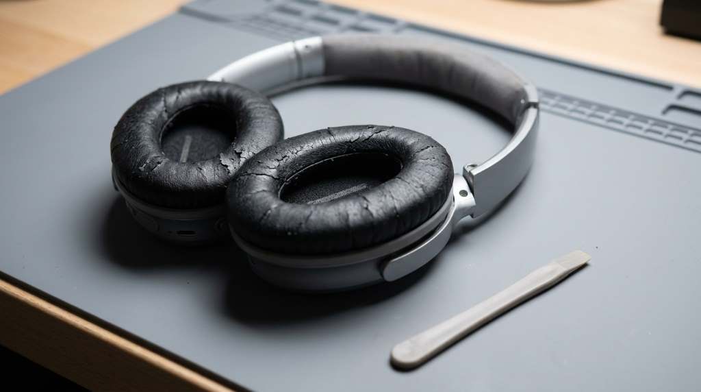 Tools needed for replacing ear pads on Bose QuietComfort headphones