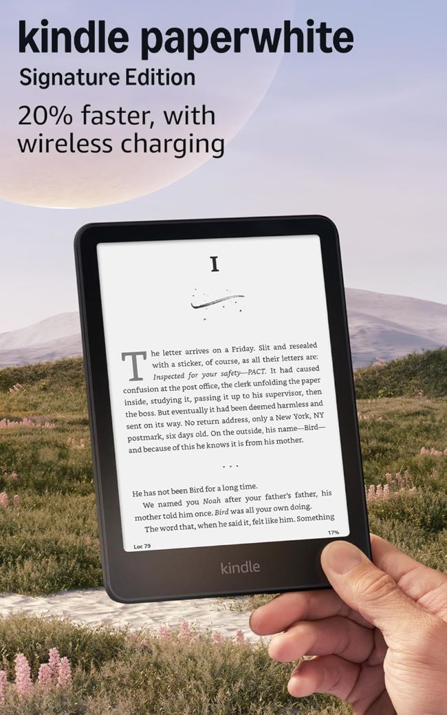 Amazon Kindle Paperwhite Signature Edition 32GB eReader in New York