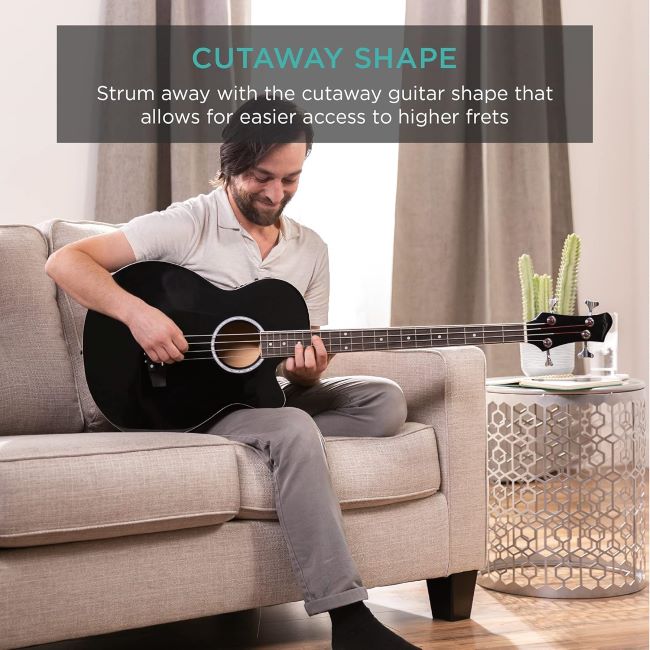 Best Choice Products bass guitar starter kit with amplifier and accessories