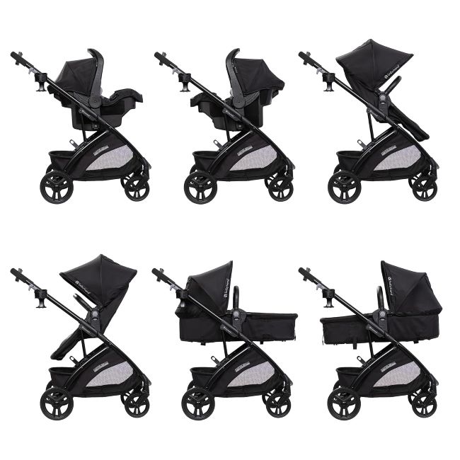 Baby Trend Passport Switch stroller for walks, errands, shopping, and family travel