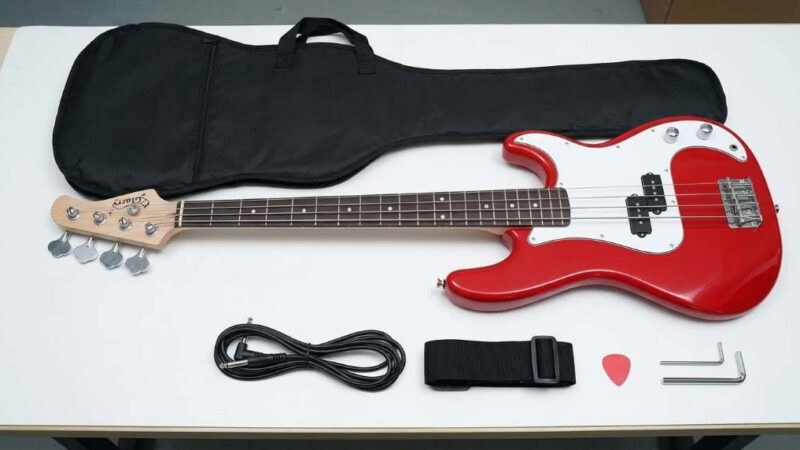 How to Setup a Glarry Electric Bass Guitar