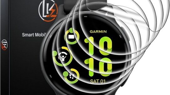 LK Garmin Vivoactive 6 screen protector with bubble-free design in Florida