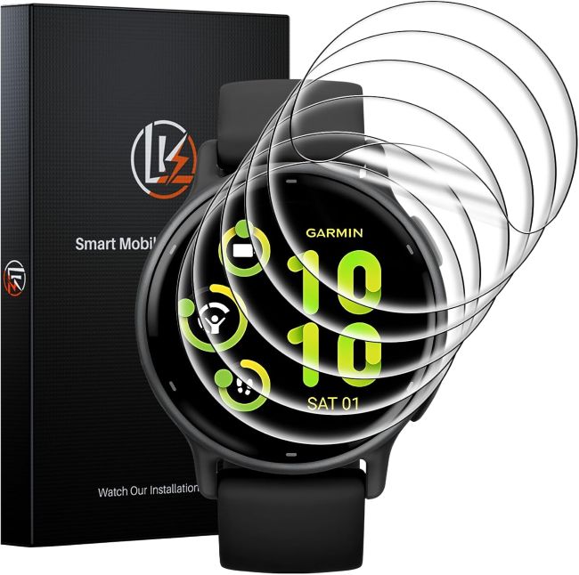 LK Garmin Vivoactive 6 screen protector with bubble-free design in Florida