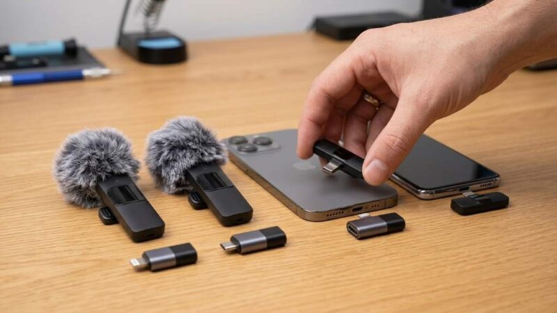 How to Connect a Mini Mic Pro for iPhone Android