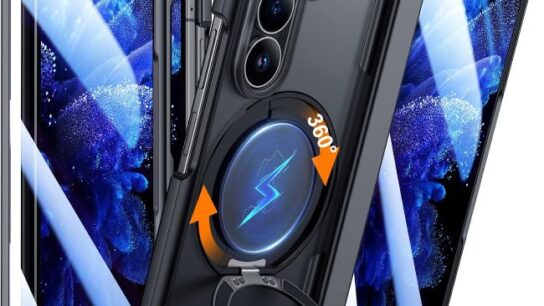 Temdan Galaxy Z Fold 8 Ultra case with rotatable magnetic O-ring stand in Washington