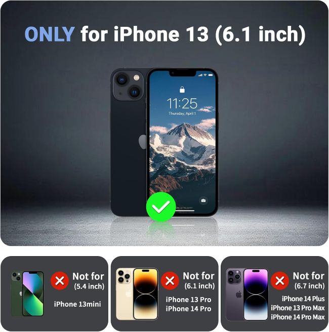 jaroco heavy-duty protective case for iPhone 13 with MagSafe compatibility
