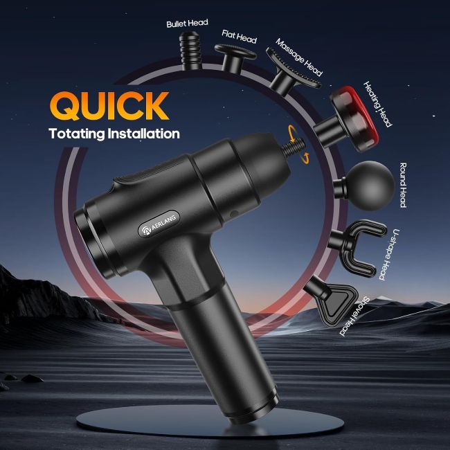 AERLANG Muscle Massager Gun as a gift for fitness enthusiasts
