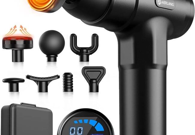 AERLANG Muscle Massager Gun for muscle relaxation