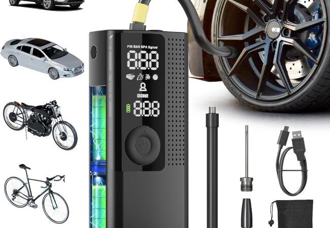 Airmoto Portable Air Compressor for car tires