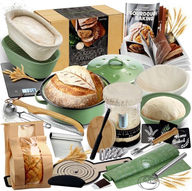 CraftZee sourdough bread-making kit for home bakers