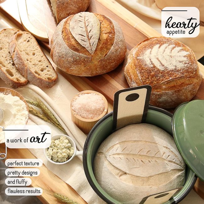 CraftZee Sourdough Kit with accessories for homemade bread