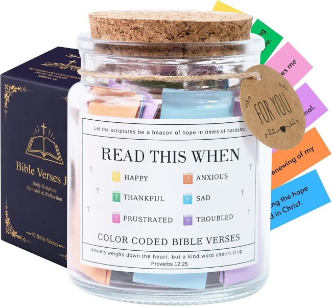 SOUTHLISA Bible Verses Jar: Could It Be a Meaningful Gift?