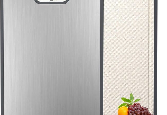 Sumzzz Titanium Cutting Board with pure titanium surface